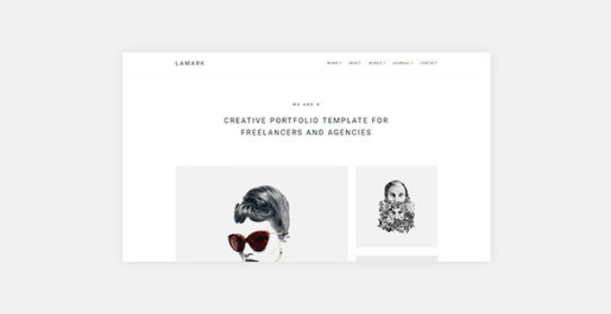 Lamark - Freelancers and Agencies Portfolio WordPress Theme for Elementor