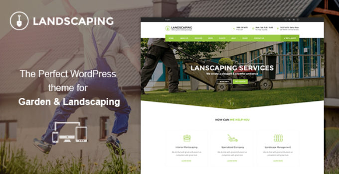 Landscaping WordPress Theme - Landscaping WP