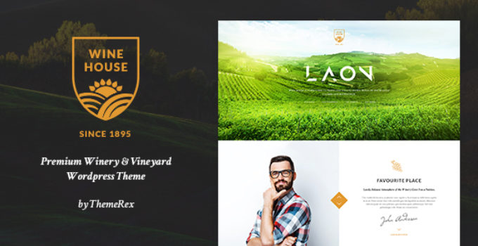 Laon | Wine House, Winery & Wine Shop WordPress Theme