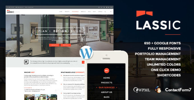 Lassic | WP Industrial Business Theme