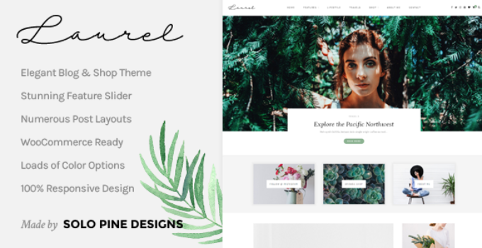 Laurel - A WordPress Blog & Shop Theme