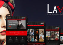 Lavan - Fashion Model Agency WordPress CMS Theme