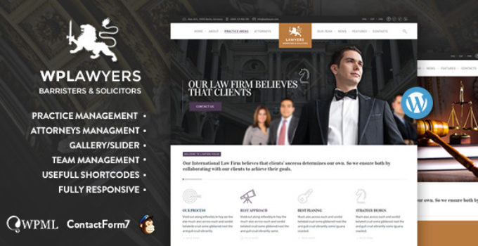 Law Practice | Lawyers Attorneys Business Theme