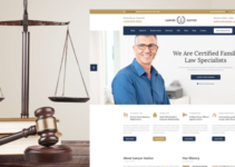 Lawyer & Justice - WordPress Theme for Lawyers Attorneys and Law Firm
