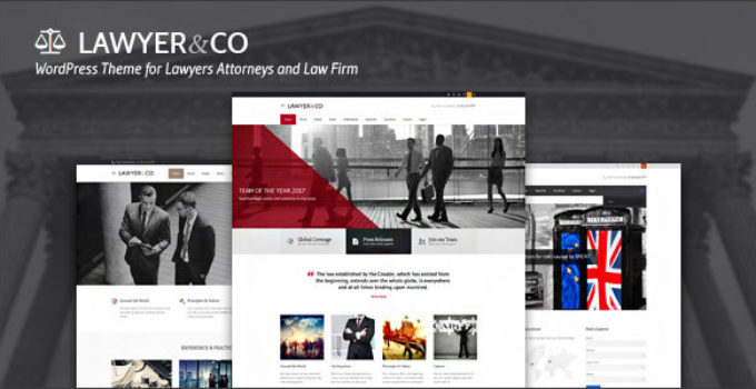 Lawyer | WordPress Theme for Lawyers, Attorneys and Legal Firms