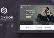 Lawyers Attorneys and Law Firm WordPress Theme - Oconnor