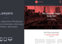 Lawyers - Responsive Business Wordpress Theme