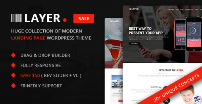 Layer - Huge Collection of Landing Pages