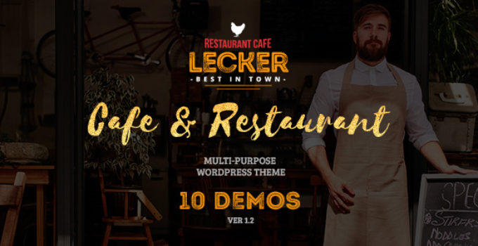 Lecker | Cafe & Restaurant WordPress Theme