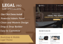 Legal Pro - Law/Legal Business WordPress Theme