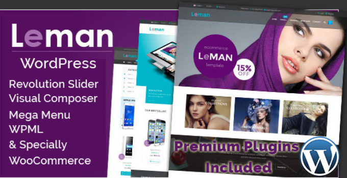 Leman Responsive E-Commerce WordPress Theme