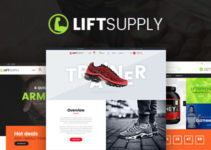 LiftSupply - Creative Single Product WooCommerce WordPress theme