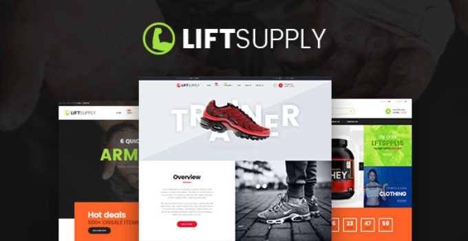 LiftSupply - Creative Single Product WooCommerce WordPress theme