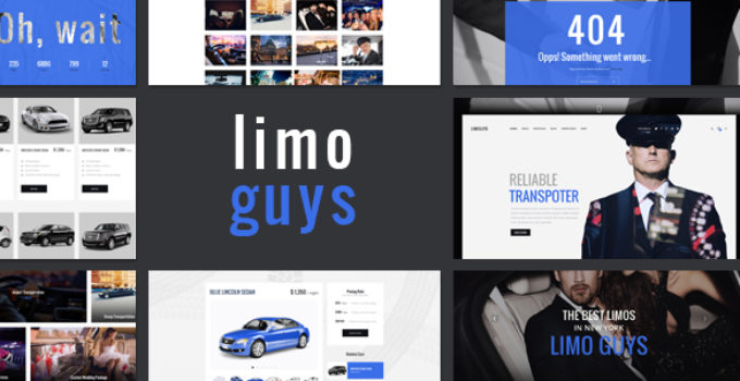Limo guys – Creative WordPress theme for Car Rental and Limo Service