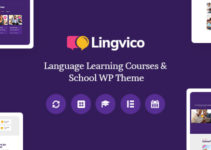 Lingvico | Language Center & Training Courses WordPress Theme