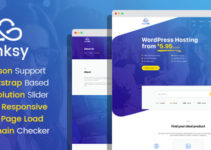 Linksy - domain and hosting provider WordPress theme