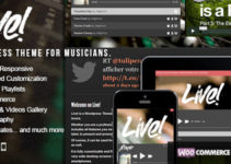 Live! - Music Wordpress Theme