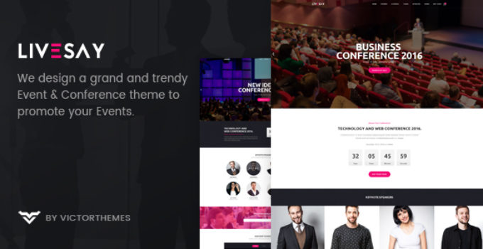 Livesay - Event & Conference WordPress Theme
