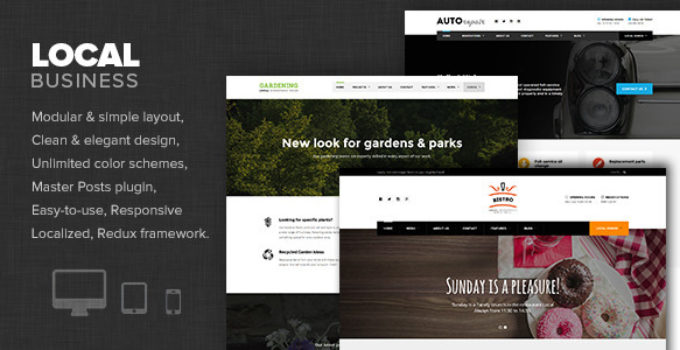 Local Business - WP Theme for Small businesses