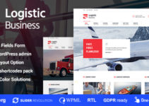 Logistic Business - Transport & Trucking Logistics WordPress Theme