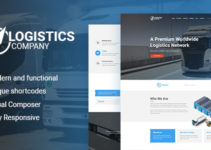 Logistics / Transportation / Warehousing WordPress Theme
