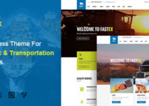 Logistics WordPress Theme | FastEx