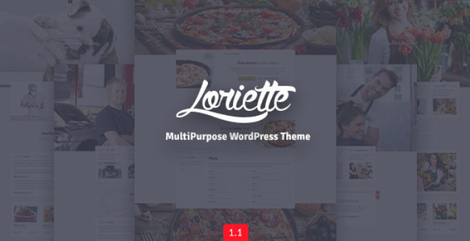 Loriette - MultiPurpose WordPress Theme
