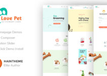 LovePet - Pet Shop & Veterinary Theme