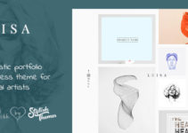 LUISA - Minimalist Portfolio & Blogging WP Theme