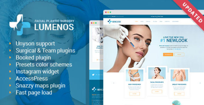 Lumenos - Plastic Surgery Clinic WordPress Theme