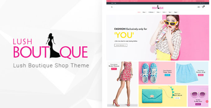 Lush Boutique - WordPress Shop Theme