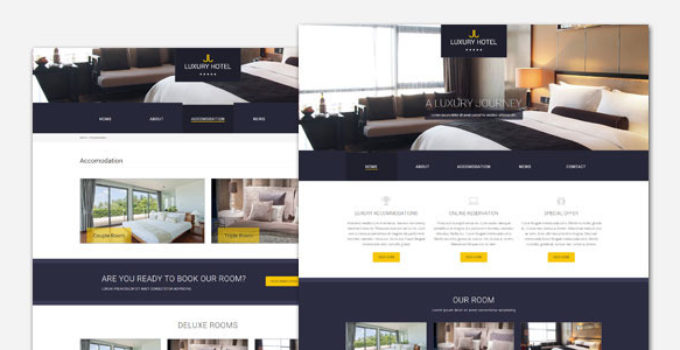 Luxury - Hotel and Resort WordPress Theme