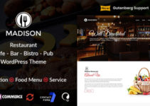 Madison | WordPress Restaurant Theme