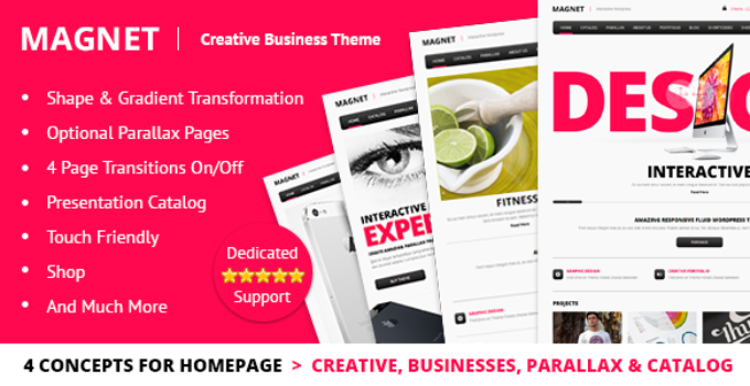 MAGNET - Creative Business WordPress Theme