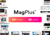 MagPlus - Blog & Magazine WordPress theme for Blog, Magazine
