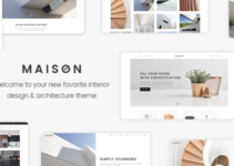 Maison - Modern Theme for Interior Designers and Architects