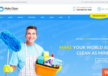 Make Clean - Cleaning Company WordPress Theme