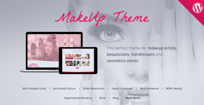 MakeUp | Makeup & Beauty WordPress Theme