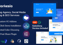 Markesia - Digital Marketing Agency and SEO WordPress Theme