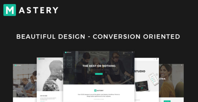 Mastery - Creative WordPress Theme Builder