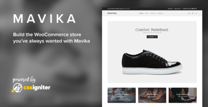 Mavika - WooCommerce Shop Theme