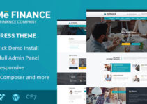 Me Finance - Business and Finance WordPress Theme