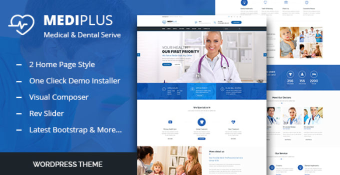 Medi Plus - Health And Medical WordPress Theme