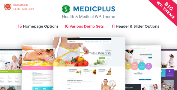 Medical & Health WordPress | Medic+ Health