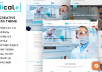 Medical Plus - Health Care, Clinic WordPress Theme