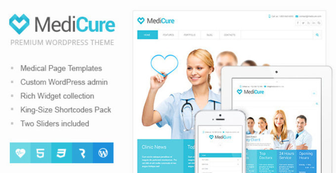 MediCure – Health & Medical Wordpress Theme