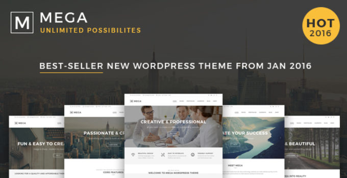 Mega - Creative Multi-Purpose WordPress Theme