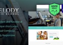 Melody - Music School WordPress Theme