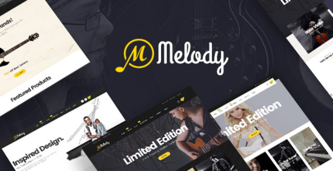 Melody - WordPress Theme for Musical Instruments & Music BandClub