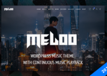 Meloo - Music Producers, DJ & Events Theme for WordPress